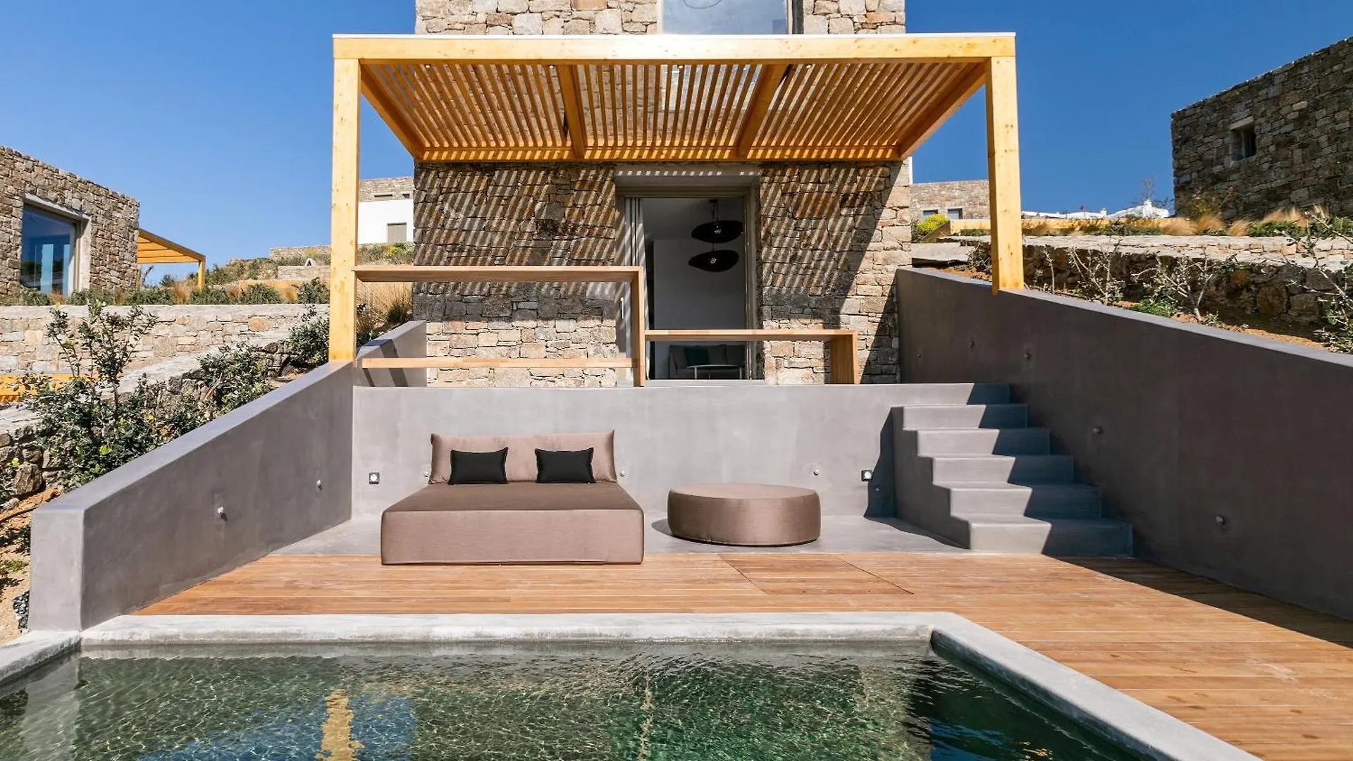 Panormos Bay Suites Luxury Resort location